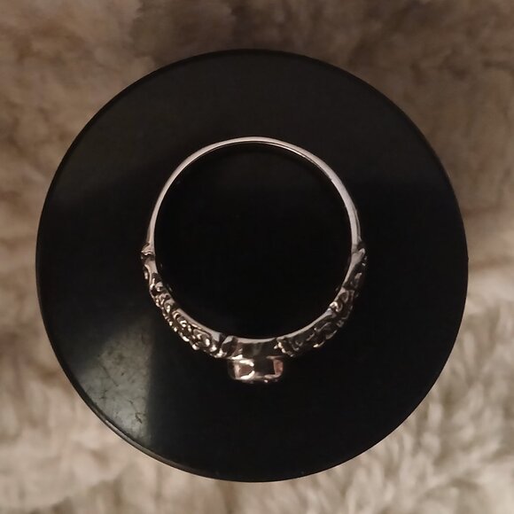 Sterling Silver Butterfly Amethyst Ring - Picture 8 of 12